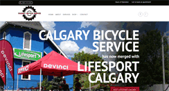 Desktop Screenshot of calgarybicycleservice.com